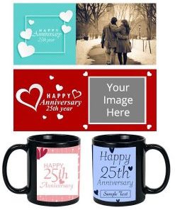 Personalized Anniversary Mugs
