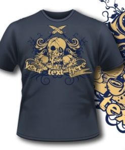 Pirate Skull Tee T-Shirt 9 Tm1079