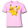 Pink blushing rabbit Kid's Printed T Shirt