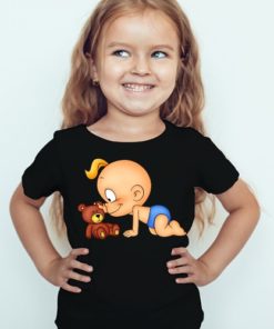 Black Girl baby with kid Kid's Printed T Shirt