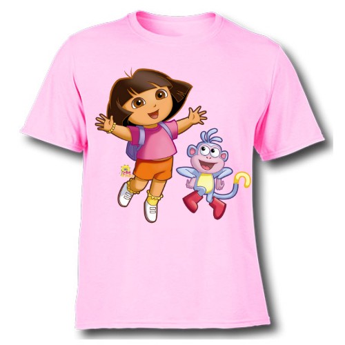 pantera cartoon t-shirt kids toddler clothing Boys Girls Children shirt