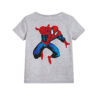 Grey Aiming Spider Man Kid's Printed T Shirt