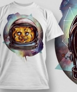Printe5 Cosmic Kitty Tshirt