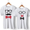 Mr & Mrs Printed Couple T-Shirt